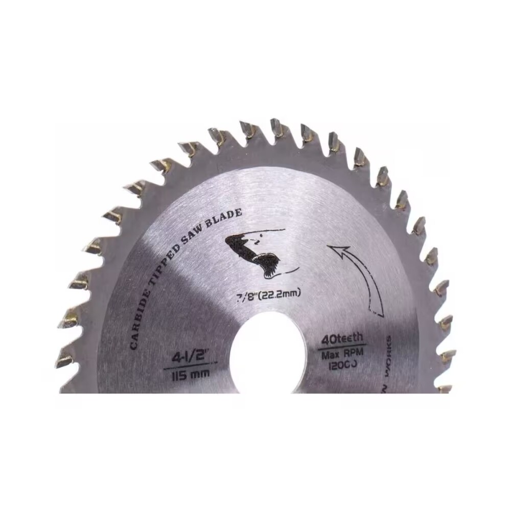 Disco para madera 4.1/2" 40 dientes Disco Para Madera 4.1/2" 40 Dientes