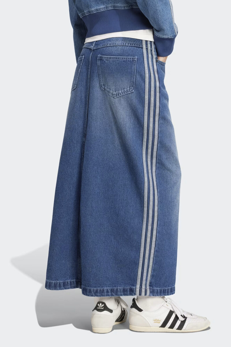 DENIM LONG SKT Azul