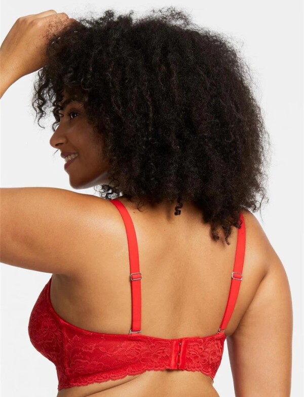 Bralette Encaje ROJO