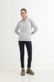 Buzo deportivo clásico con capucha Gris melange claro