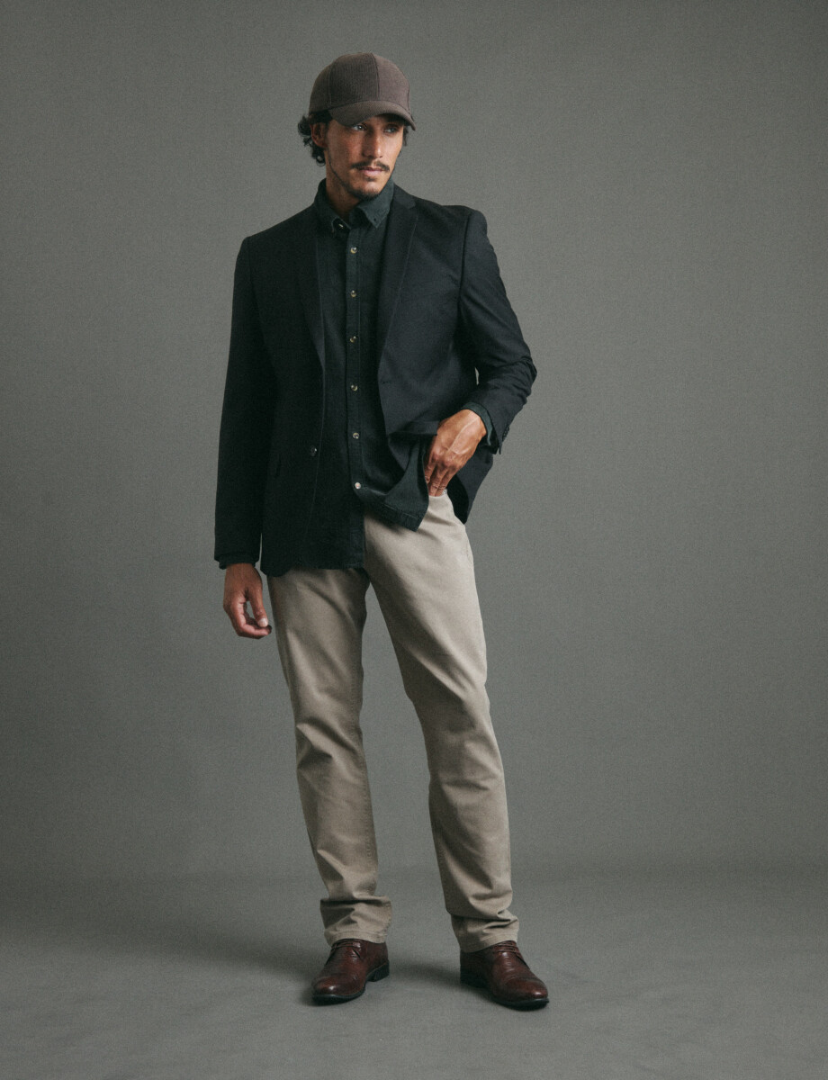 PANTALÓN 5 BOLSILLOS HARRY - Tostado 