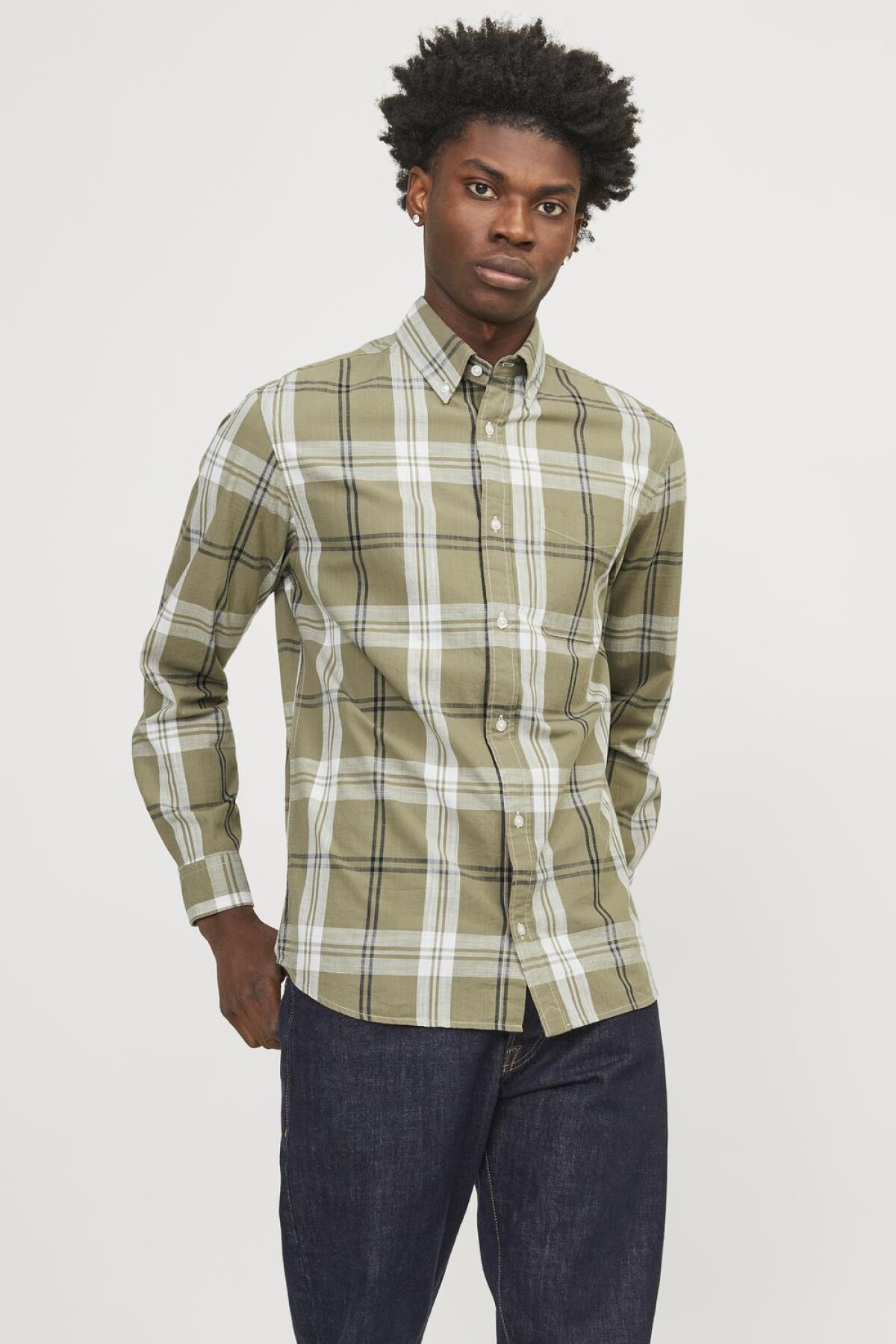 Camisa Brook Olive Night