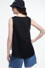 TOP ESCOTE V Negro