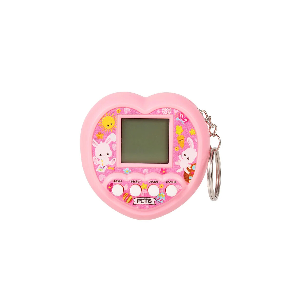 Mascota virtual corazón - Rosa 
