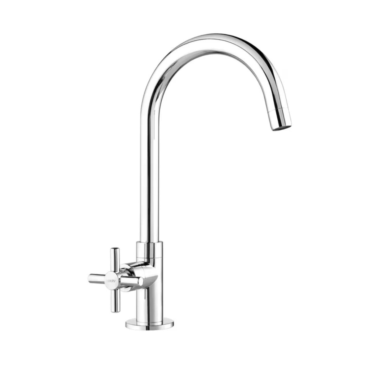 Pico Unitario De Cocina De Mesada Fienza Viqua Cromado 