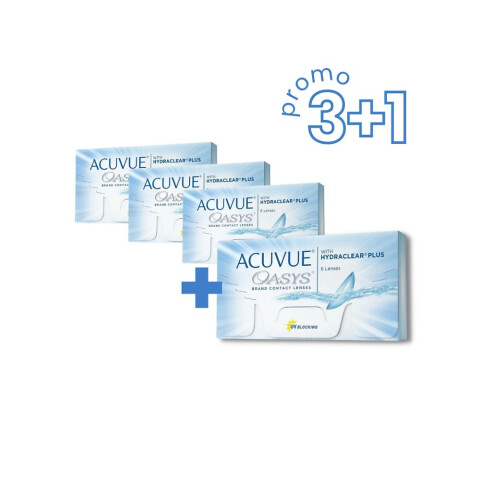 Acuvue Oasys - PROMO 3+1 Acuvue Oasys - Promo 3+1