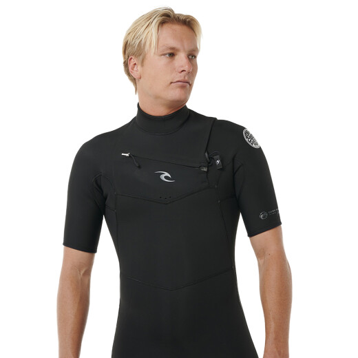 Traje Rip Curl Dawn Patrol 2/2 Chest Zip Spring - Negro Traje Rip Curl Dawn Patrol 2/2 Chest Zip Spring - Negro