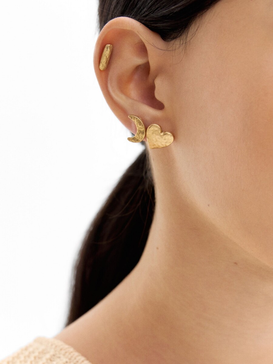 Set De Pendientes Dorados dorado