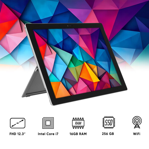 Tablet Surface Pro 7 I7 16gb Ram 256gb Teclado Original PK SURFACE PRO 7 I7/16/256 + TEC.NEGRO