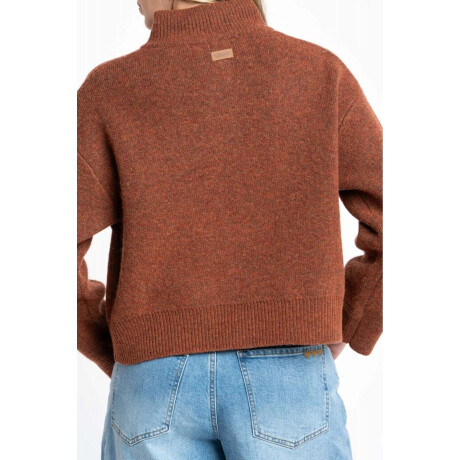 Cardigan Lana Chocolate