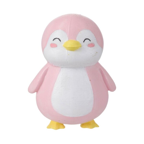 Juguete de mascota pingüino rosa