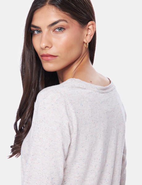 REMERA LISA Beige
