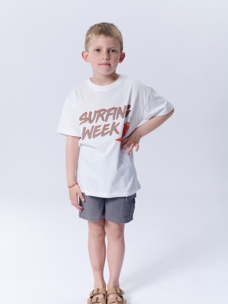 Remera estampada Skate Verde