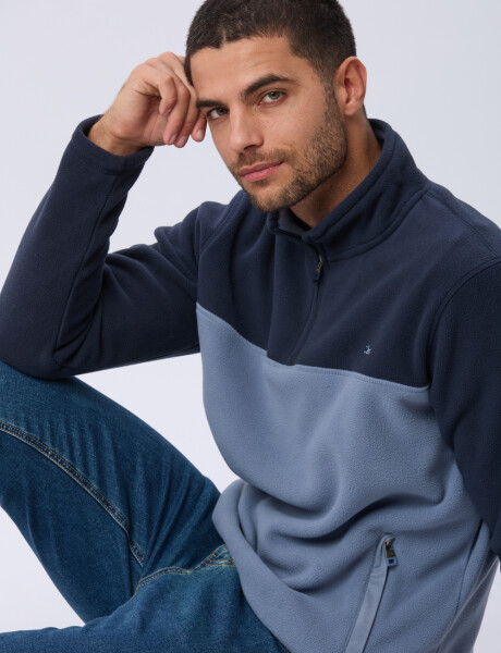 BUZO POLAR BICOLOR Piedra