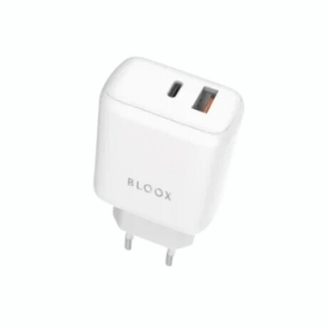 Cargador De Pared BLOOX C3 20W Doble Puerto USB Y USB-C Cargador De Pared BLOOX C3 20W Doble Puerto USB Y USB-C