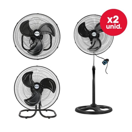 Ventilador Eldom 3 en 1 ELD-45N | Potente, Versátil y Ajustable x2 Unidades Ventilador Eldom 3 en 1 ELD-45N | Potente, Versátil y Ajustable x2 Unidades