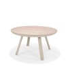 Mesa redonda de Patio Diametro 119cm Urbanite Beige