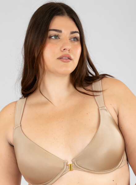 Soutien copa c prendido delante amatista Beige