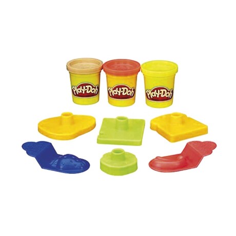 Mini Balde Play Doh Kit Divertido de Masas y Moldes ROJO