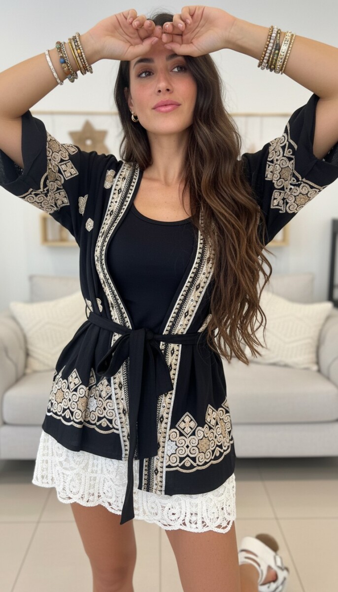 Kimono Kodiak - Negro 