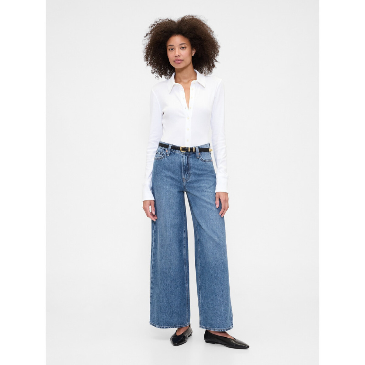 FRCH EPP BAGGY MEDIUM WASH - MEDIUM WASH 