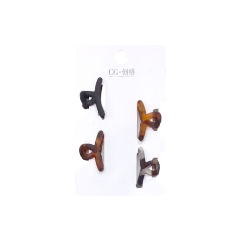 Broche pinza para el cabello 4 pcs Broche Pinza Para El Cabello 4 Pcs