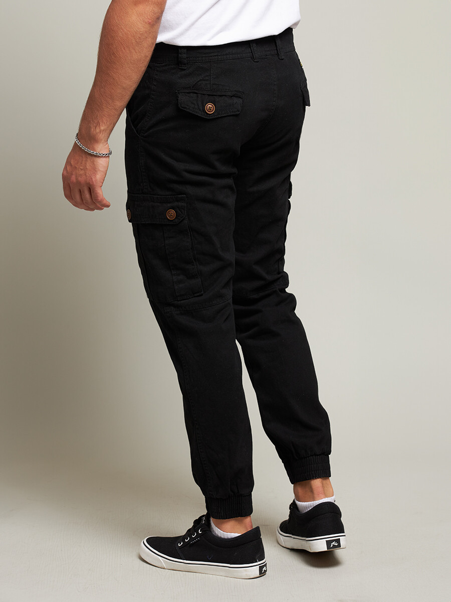 PANTALON CARGO VISUND DIXIE Negro