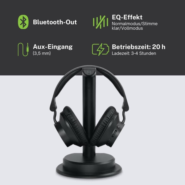 Auricular Muse Para Tv Inalambrico M282 Ctv AURICULARES MUSE M 282CTV PARA TV