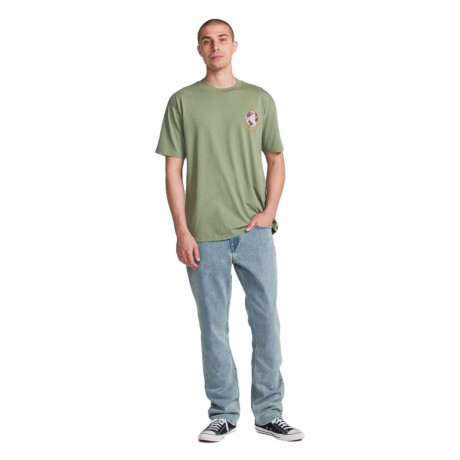 Remera Volcom ABG GLOBULAR SST Verde