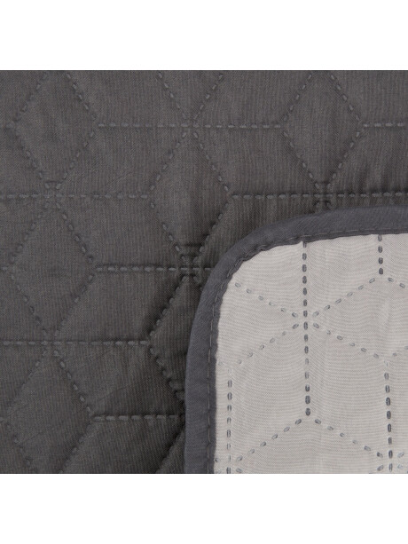 Colcha ROSENTRE 160x220 gris Colcha ROSENTRE 160x220 gris