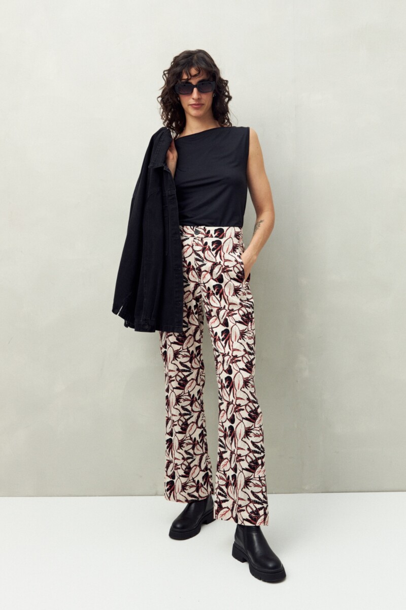 PANTALON BLUR Ladrillo