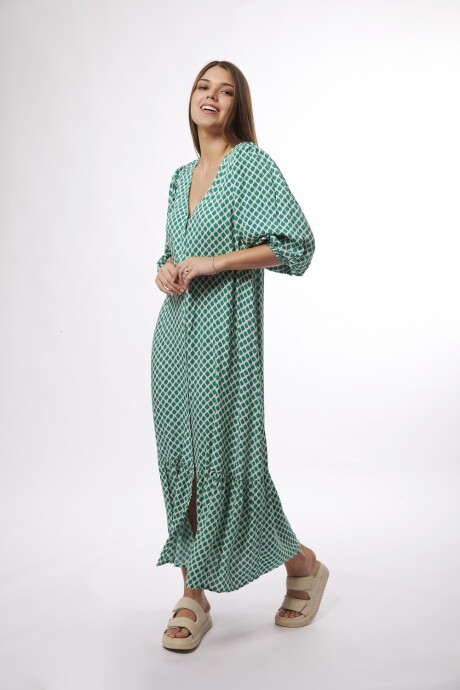 Vestido Marbel Verde