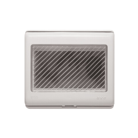Caja exterior 3 módulos gris c/membrana - Ave C55633