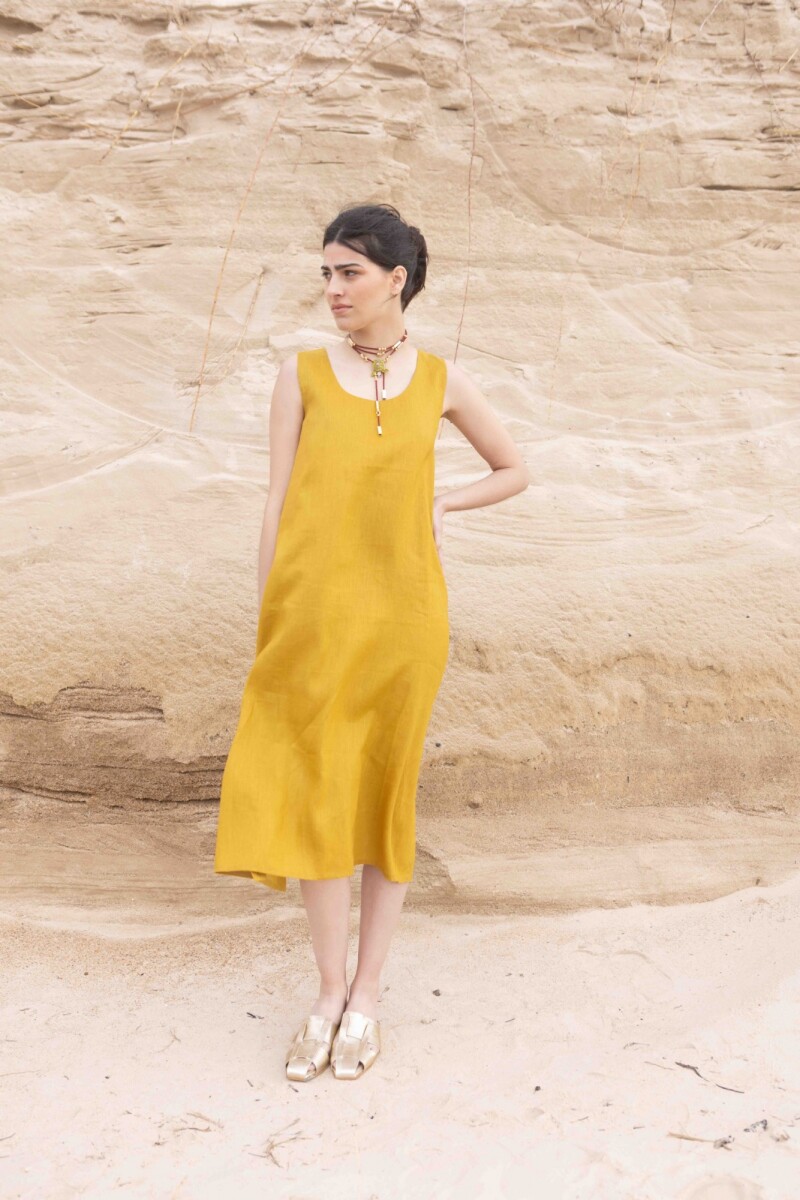 VESTIDO ALLEGRA SS24 Pistacho