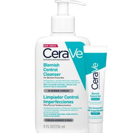 CeraVe Gel Limpiador Control Imperfecciones + Gel Pack [236+40ml] – Limpieza Facial y Prevención de Brotes CeraVe Gel Limpiador Control Imperfecciones + Gel Pack [236+40ml] – Limpieza Facial y Prevención de Brotes
