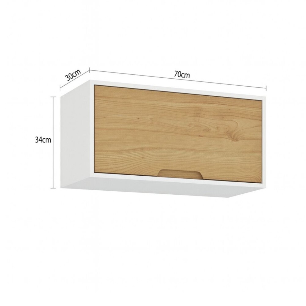 AÉREO - AUXILIAR 1 PUERTA LINEA WOOD BLANCO