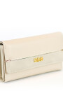 BILLETERA COVERI LARGA BEIGE