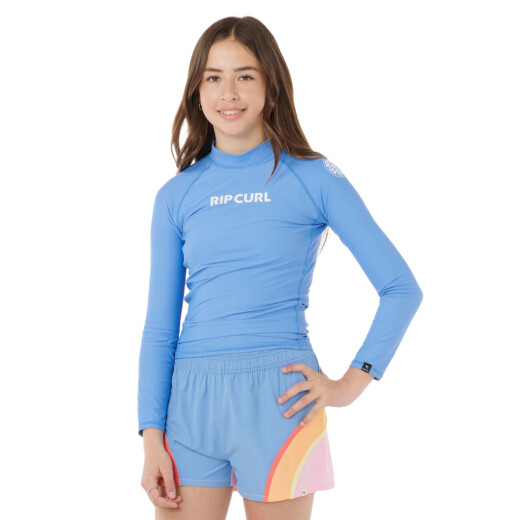Lycra Rip Curl Classic Surf Rash Vest - Niña Lycra Rip Curl Classic Surf Rash Vest - Niña