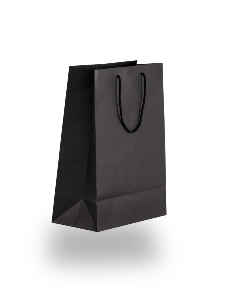 BOLSA CON ASA CORDON negro