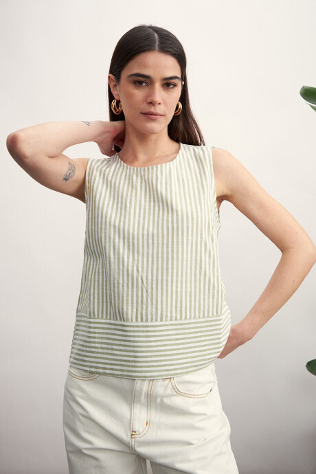 Blusa Mar Verde