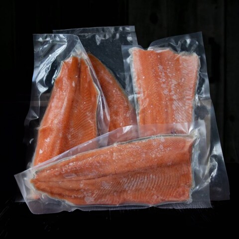 FILET DE SALMON CONGELADO 2-3 LBS VAC PAC Filet De Salmon Congelado 2-3 Lbs Vac Pac