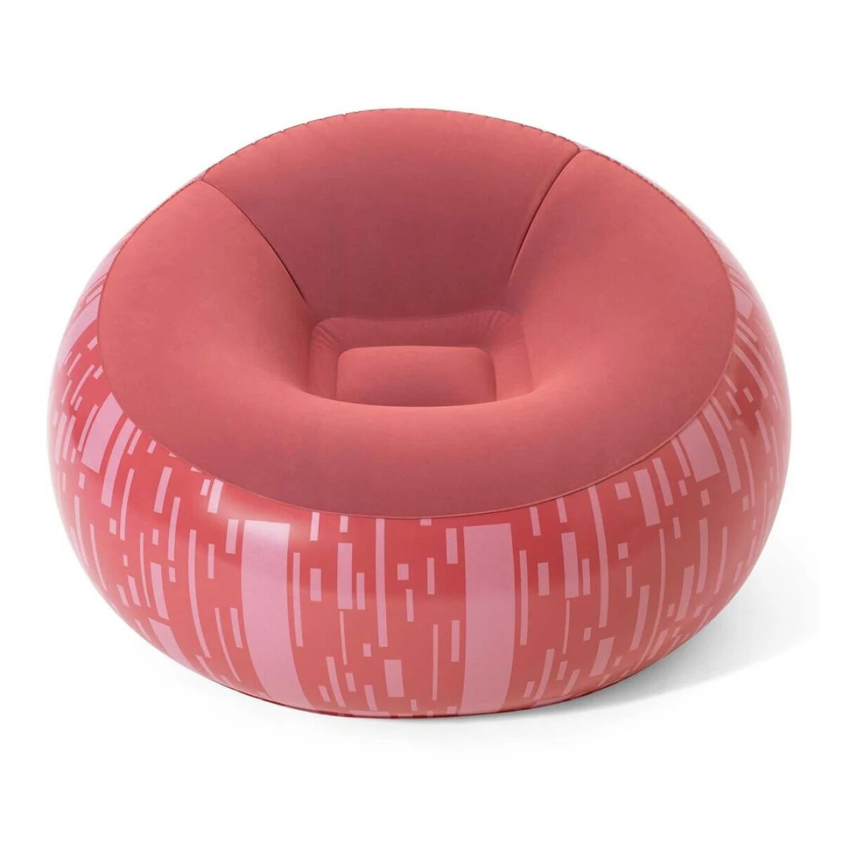 Sillón Puff Inflable Bestway Individual - ROJO 