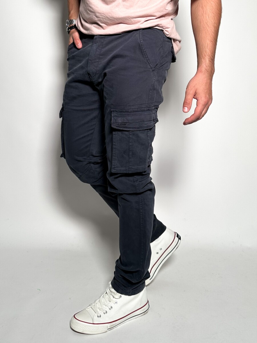 Pantalon Cargo Scar - Azul 