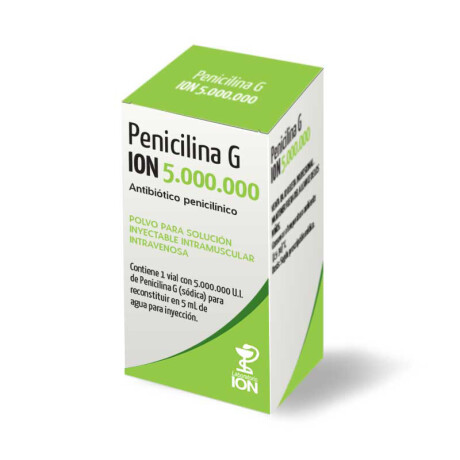 Penicilina G 5Ui Sodica Ion Penicilina G 5Ui Sodica Ion