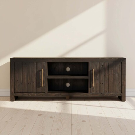 MUEBLE PARA TV MADERA MARRON EDUARDO CASTAÑO