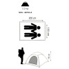Carpa Igloo 2 P Aluminio Tau Carpa Igloo 2 P Aluminio Tau