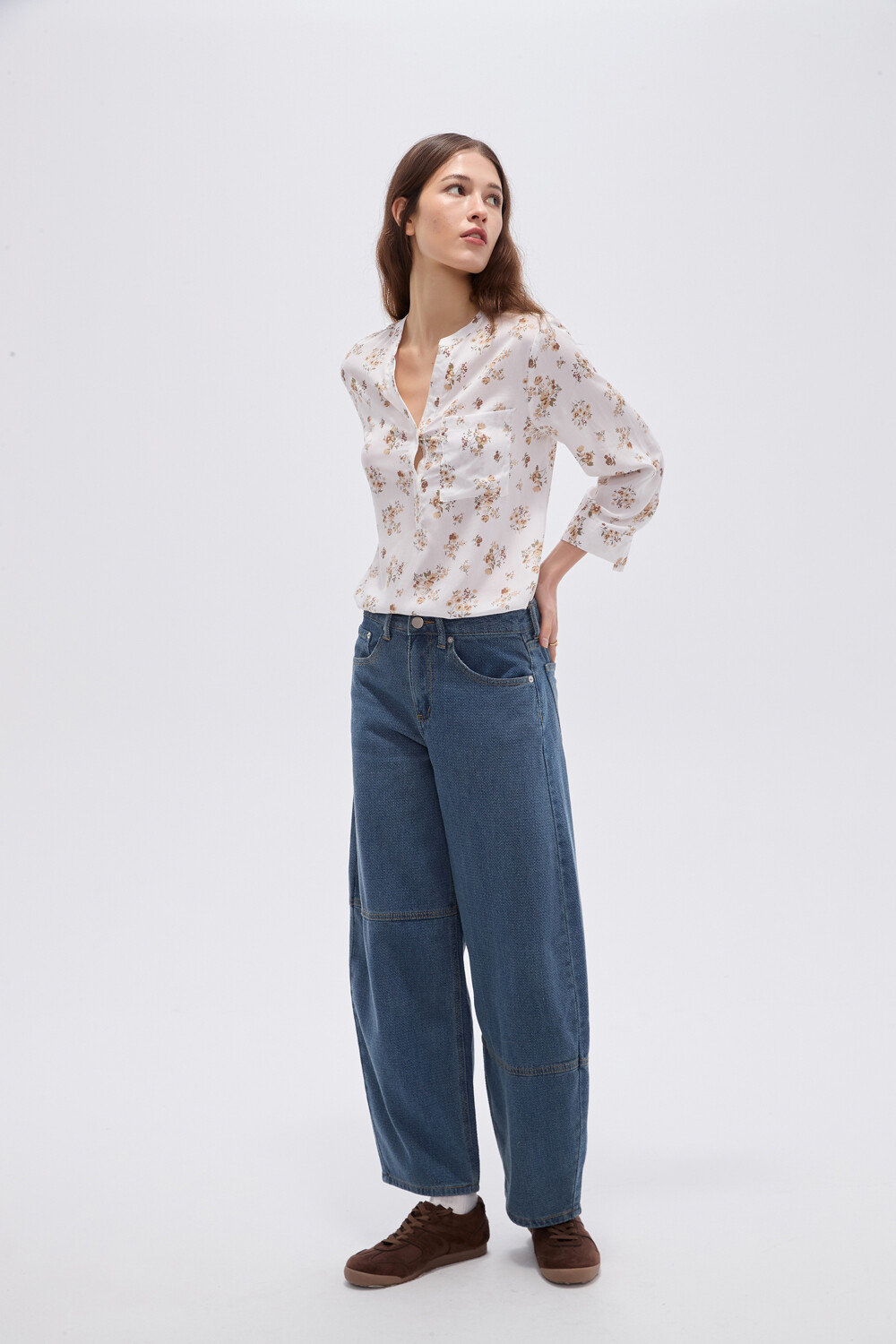 Pantalon Barri Azul Oscuro