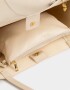 Shopper Cartera Shopper Crudo - Blanco Crudo