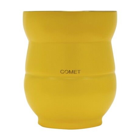 Kit Comet de Termo 1L y Mate 140ml en Acero Inox Doble Pared Mostaza