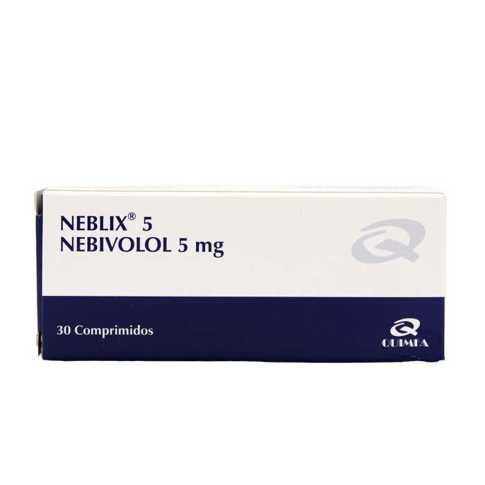 NEBLIX 5 MG. CJ X 30 COMP. única
